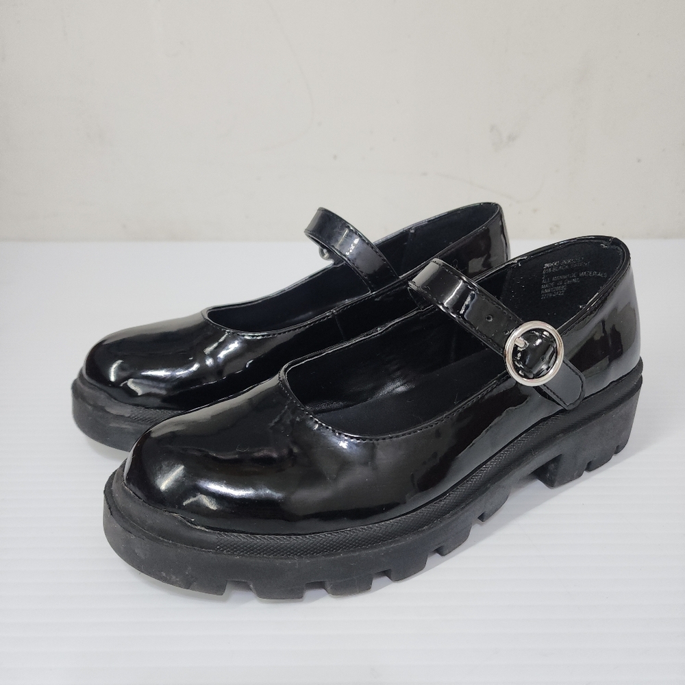 Steve Madden Nikki Patent Leather Mary-Jane Shoes